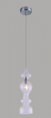 Подвесной светильник Crystal Lux Iris SP1 A Transparent