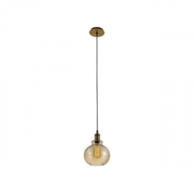 Подвесной светильник Crystal Lux Olla SP1 Amber