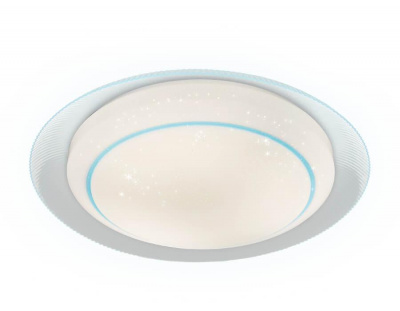 Потолочный светодиодный светильник Ambrella light Orbital Air F46 BL 48W D450
