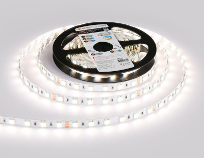 Светодиодная лента Ambrella Light 14W/m 60LED/m 5050SMD теплый - холодный белый 5M GS4101