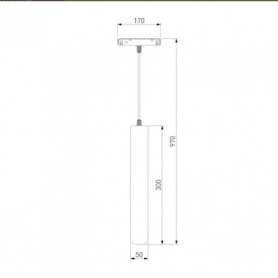 Трековый светодиодный светильник Elektrostandard Slim Magnetic 85014/01 a057202