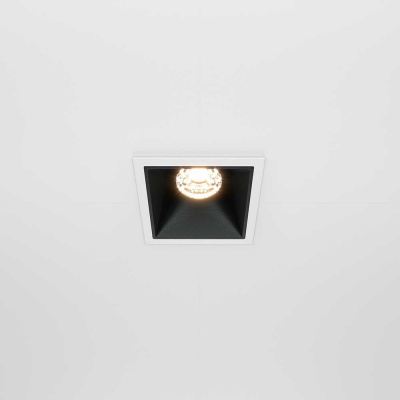 Встраиваемый светильник Maytoni Alfa LED DL043-01-10W3K-D-SQ-WB