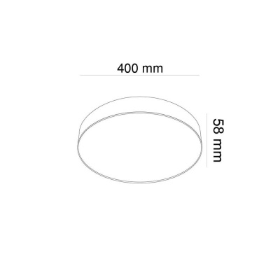 Потолочный светодиодный светильник Maytoni Technical Zon C032CL-L48MG4K