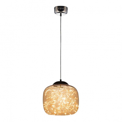 Подвесной светодиодный светильник Lumina Deco Daisy LDP 6823-300 CHR+AMB