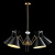 Подвесная люстра Crystal Lux Joven SP5 Gold/Black Подвесная люстра Crystal Lux Joven SP5 Gold/Black