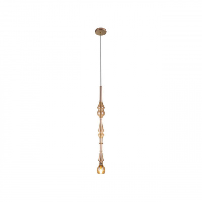 Подвесной светильник Crystal Lux Lux New SP1 D Amber