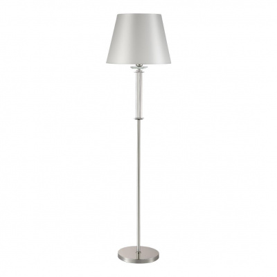 Торшер Crystal Lux Nicolas PT1 Nickel/White