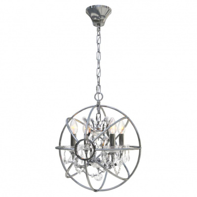 Подвесная люстра Loft IT Foucaults Orb Crystal Loft1896/4