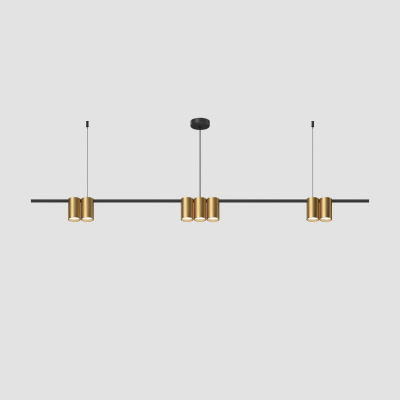 Подвесной светильник Denkirs DK4063-BK+SG Подвесной светильник Denkirs DK4063-BK+SG