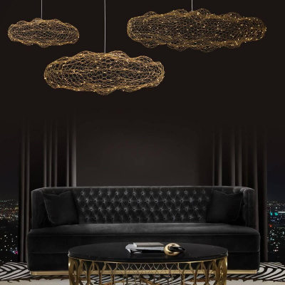 Подвесной светодиодный светильник Loft IT Cloud 10247/700 Gold