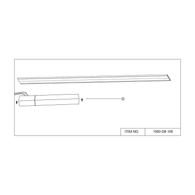 Блок питания Favourite Unika 42V 100W IP20 1000-DB-100