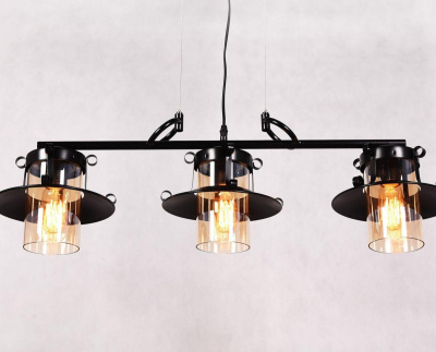 Подвесной светильник Lumina Deco Capri LDP 11328-3 PR BK