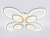 Потолочная светодиодная люстра Ambrella light Acrylica Original FA4179