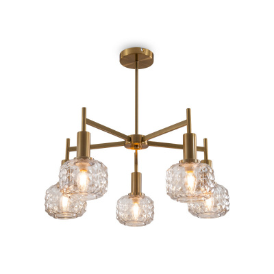 Люстра на штанге Freya FR5366CL-05BS