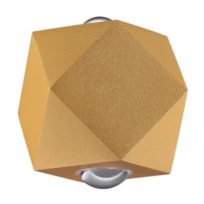 Уличный настенный светодиодный светильник Odeon Light Hightech Diamanta 4220/4WL