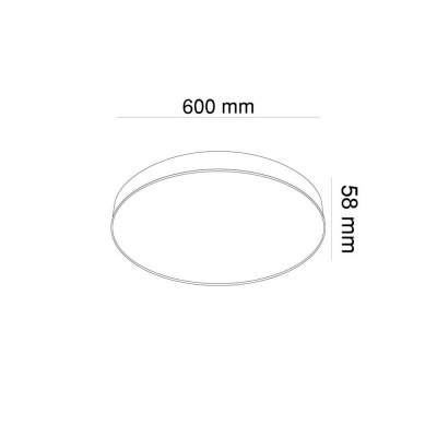 Потолочный светодиодный светильник Maytoni Technical Zon C032CL-L96B3K