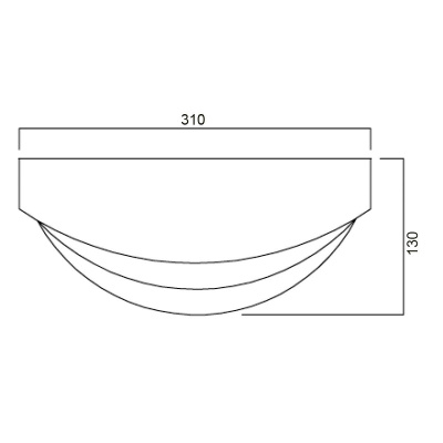 Настенный светильник Vele Luce Distesa VL8263W01