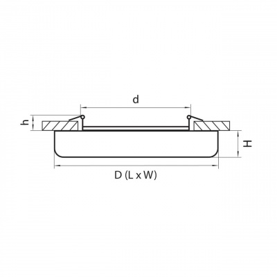 Встраиваемый светодиодный светильник Lightstar Zocco 221244