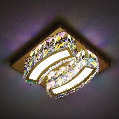 Встраиваемый светодиодный светильник Ambrella light LED S70 PR/G 4W 4200K LED