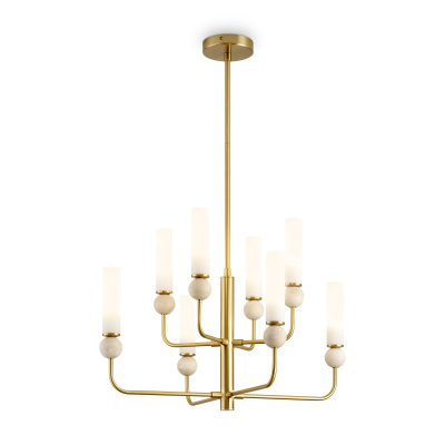 Люстра на штанге Freya FR5482CL-08BS