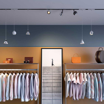 Трековый низковольтный светодиодный светильник Novotech Shino Flum 358396