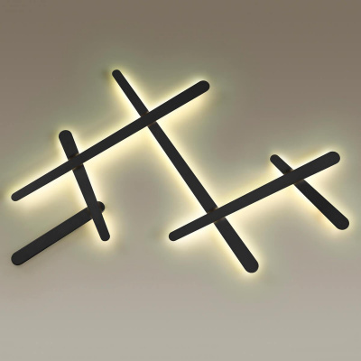 Настенный светодиодный светильник Odeon Light Rudy Hightech 4231/36WB