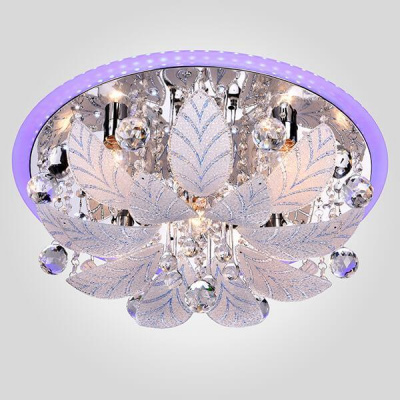 Потолочная люстра Eurosvet 80111/8 хром/синий+красный+фиолетовый