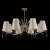 Подвесная люстра Crystal Lux Renata SP8 Gold