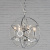 Подвесная люстра Loft IT Foucaults Orb Crystal Loft1896/4