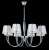 Подвесная люстра Crystal Lux FAVOR SP8 CHROME