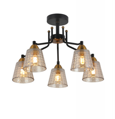 Люстра на штанге Freya FR4017PL-05BBZ