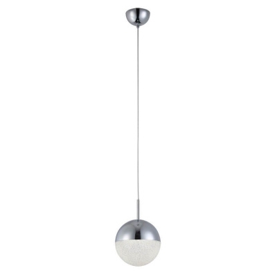 Подвесной светодиодный светильник Crystal Lux Pio SP1 D120 Chrome