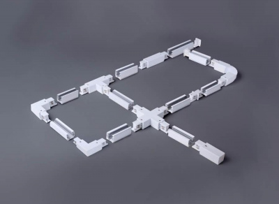 Коннектор X-образный Elektrostandard TRC-1-3-X-WH a039501