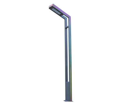 Садово-парковый светильник Kink Light 09201-F(220V),16(RGB)