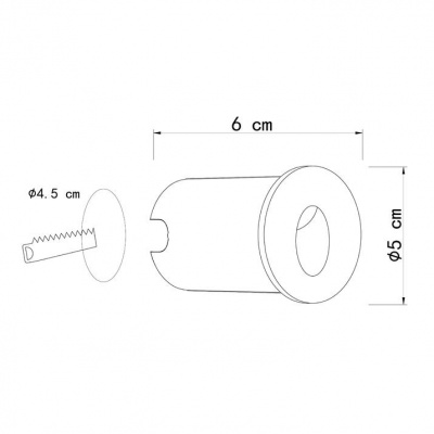 Уличный светодиодный светильник Arte Lamp Piazza A3802IN-1BK