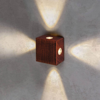 Уличный настенный светодиодный светильник Elektrostandard 1601 Techno LED Kvatra 4690389116407