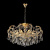 Подвесная люстра Crystal Lux Hollywood SP-PL8 Gold D800