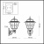Уличный настенный светильник Odeon Light Outer Nature 2315/1W