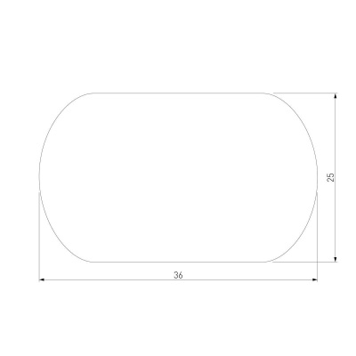 Заглушка Elektrostandard Slim Magnetic (2шт) 85134/00 a064724