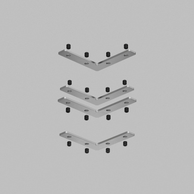 Соединитель профиля Denkirs TR2019-AL