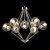 Подвесная люстра Crystal Lux Fabricio Fabricio SP7 Chrome/Transparente Подвесная люстра Crystal Lux Fabricio Fabricio SP7 Chrome/Transparente