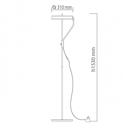 Торшер De Markt Гэлэкси 632046302