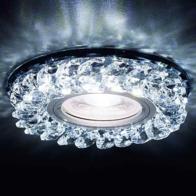 Встраиваемый светодиодный светильник Ambrella light Led S257 BK