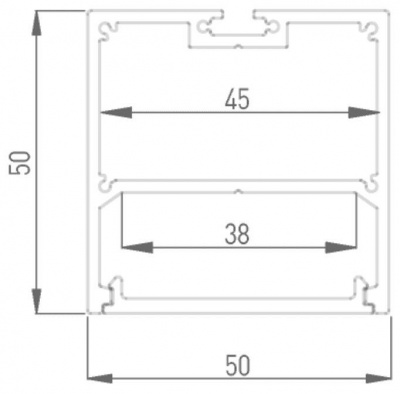 Профиль DesignLed LS.5050 001499