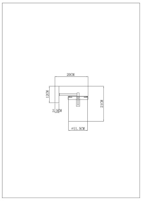 Бра Arte Lamp Modello A4099AP-1BK