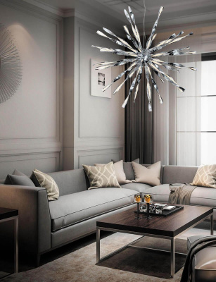 Подвесной светодиодный светильник ST Luce Raggio SL927.103.40