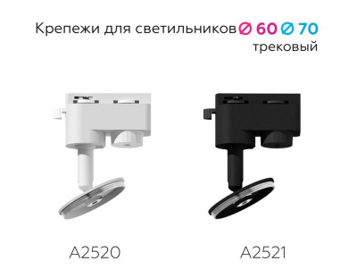 Основание для трекового светильника Ambrella light DIY Spot A2520