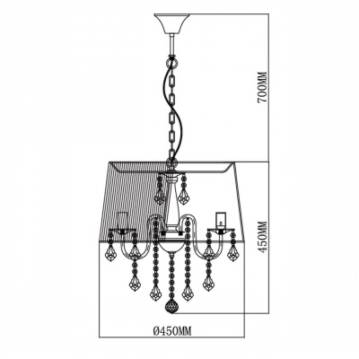 Подвесная люстра MW-Light Федерика 379019505