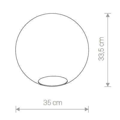 Плафон Nowodvorski Cameleon Sphere XL 8527