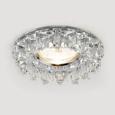 Встраиваемый светильник Ambrella light Crystal K370 CH
